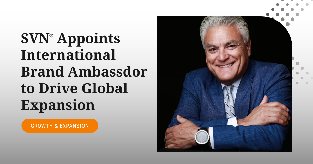SVN® Appoints Alex Ruggieri As International Brand Ambassador To Drive Global Growth