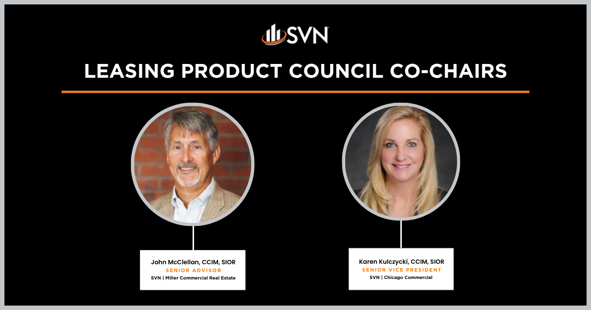 Global Commercial Real Estate Brand SVN® International PBC Appoints New Leasing Product Council Co-Chairs